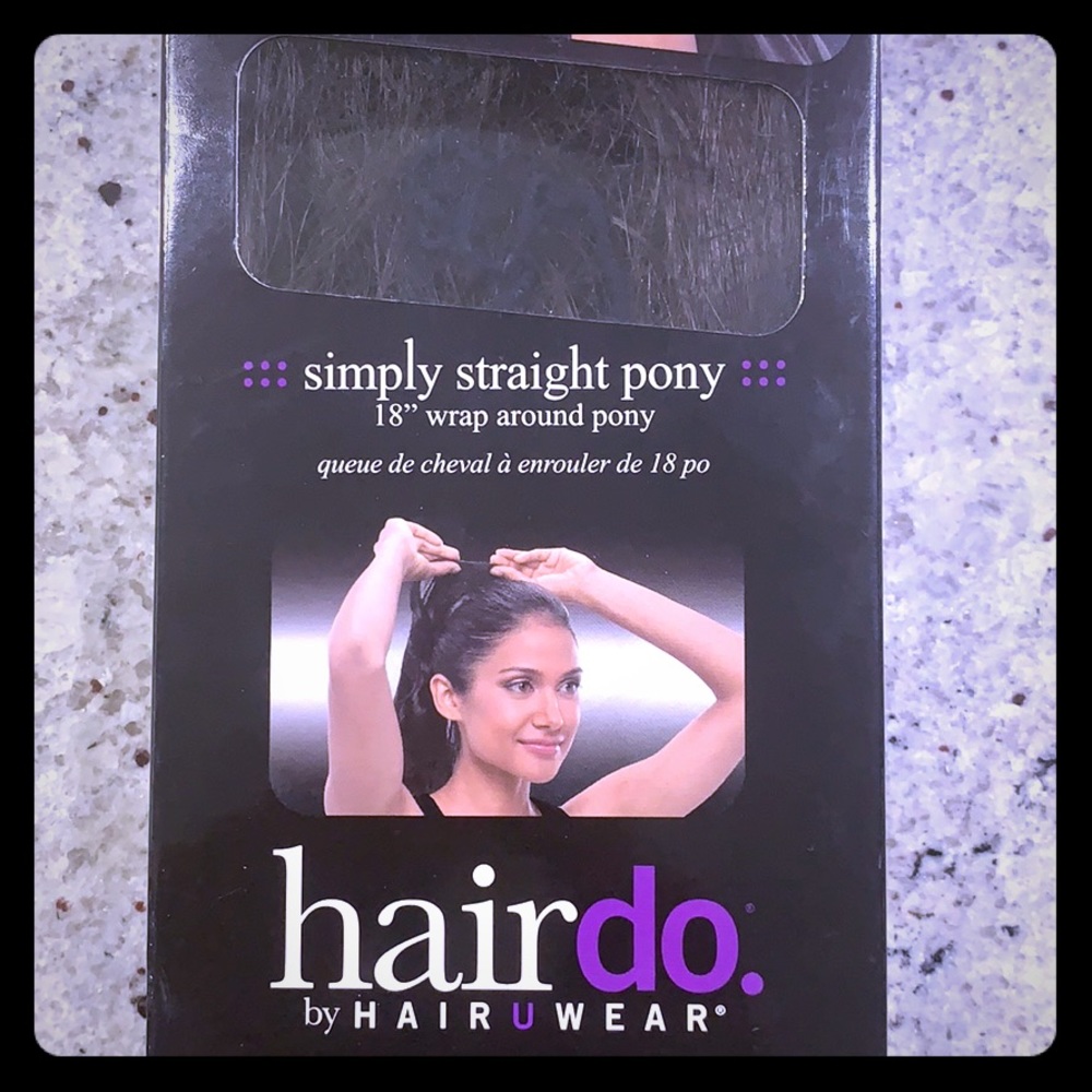 SOLD!! Hair U Wear simply straight 18” wrap